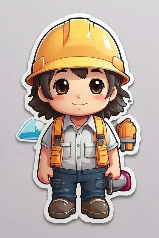 Cute Professional Kawaii Stickers