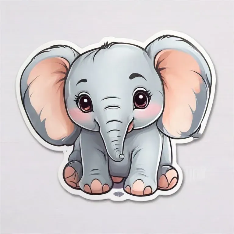 Cute Baby Animal Kawaii Stickers