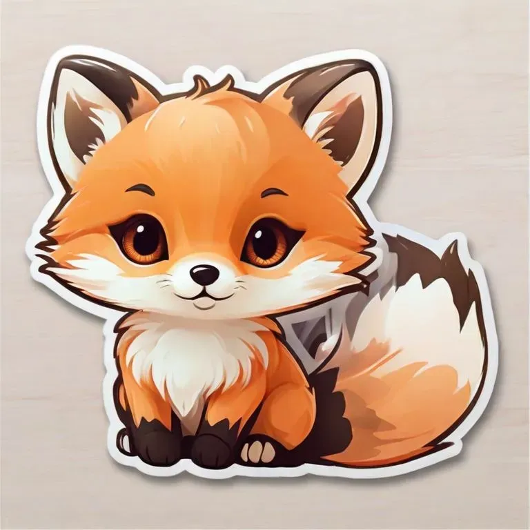 Cute Baby Animal Kawaii Stickers