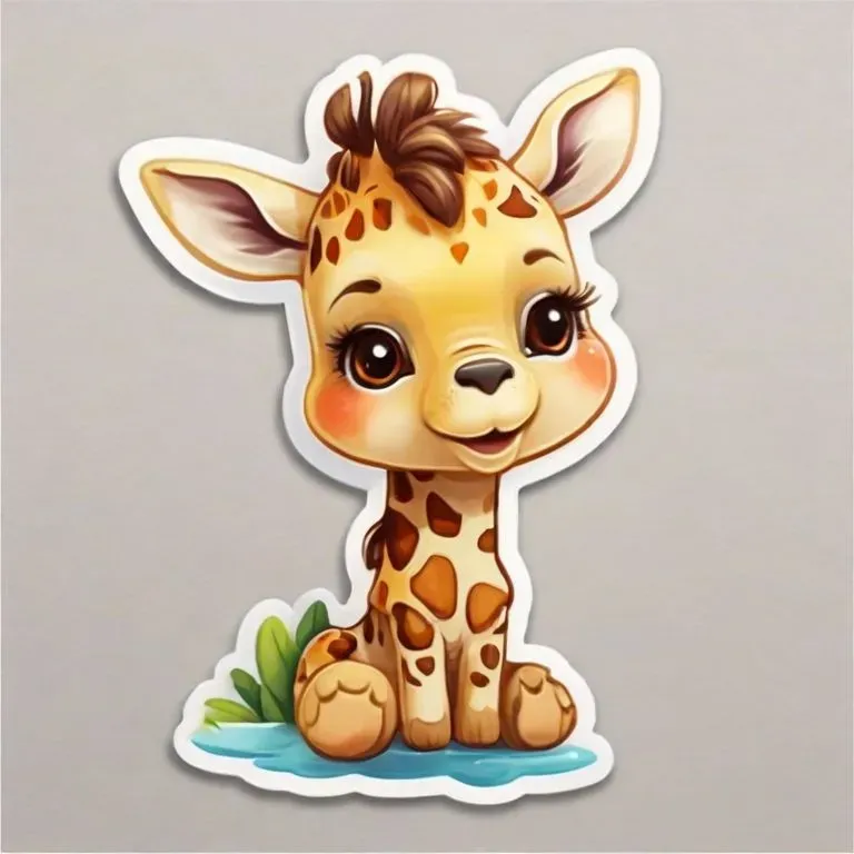 Cute Baby Animal Kawaii Stickers