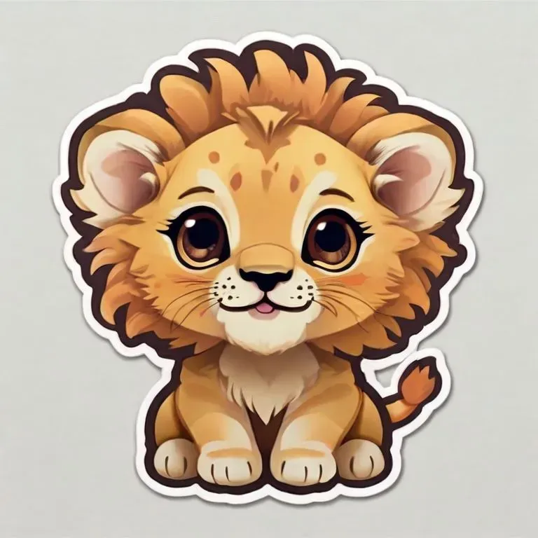 Cute Baby Animal Kawaii Stickers