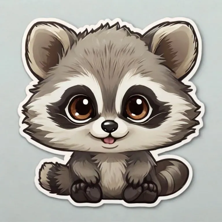Cute Baby Animal Kawaii Stickers