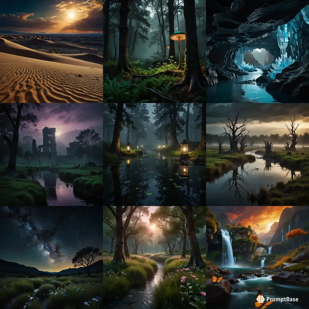 Landscapes Inspired By Elden Rings