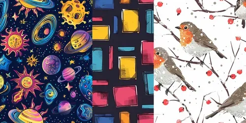Various Lovely Patterns generated by midjourney