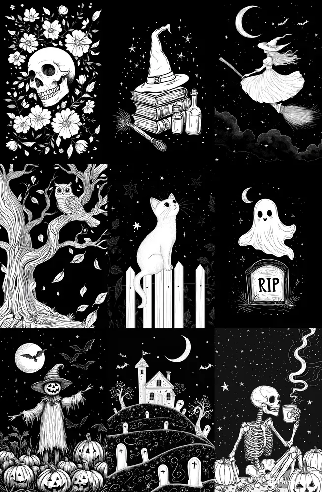 Halloween Coloring Pages