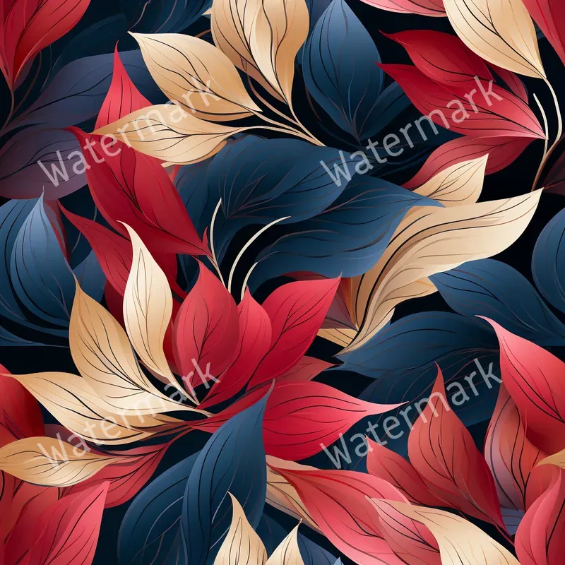 Leaves Seamless Patterns