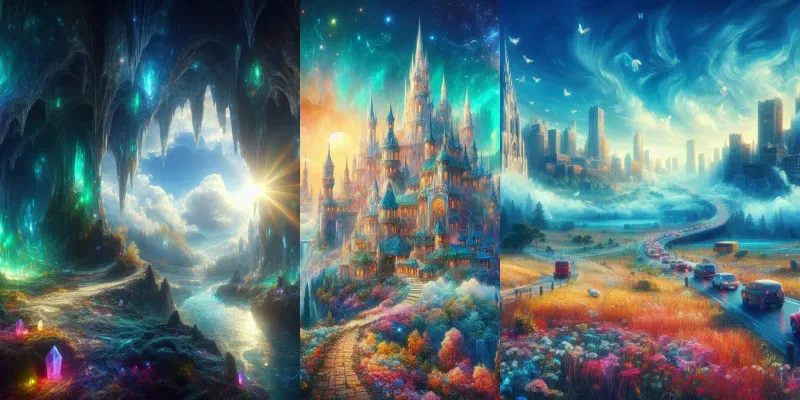 Dreamscapes Art generated by undefined