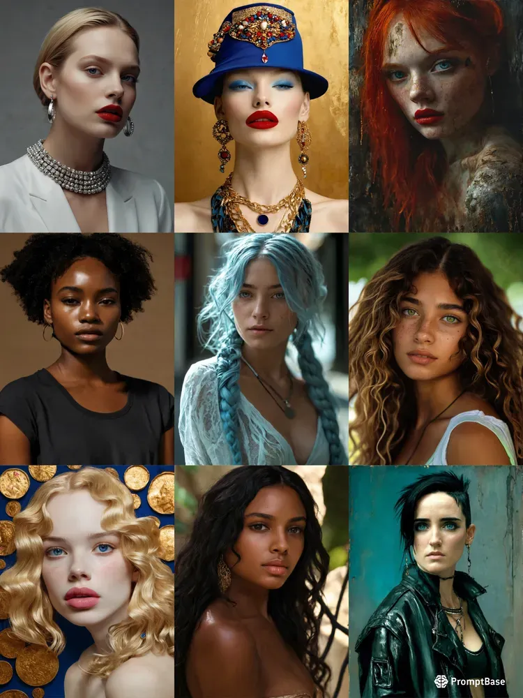 The Worlds Of Female Portraits