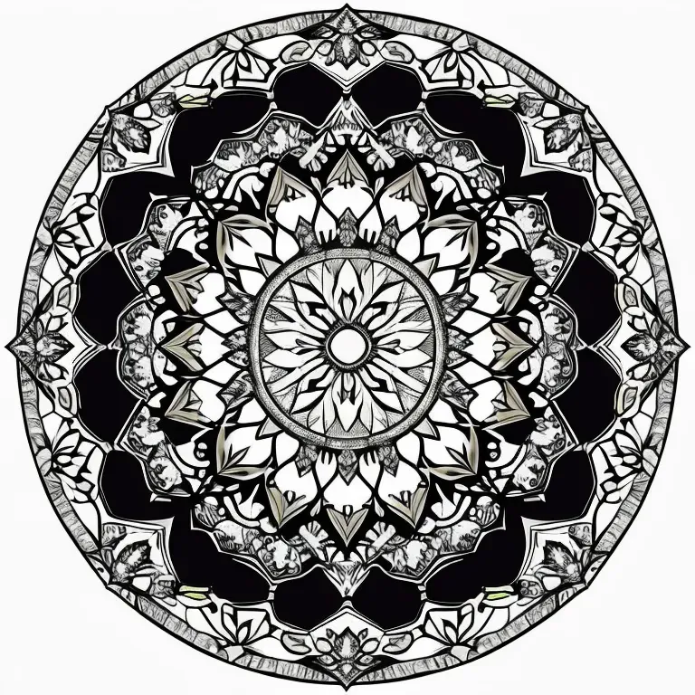 Floral Mandala Ideas