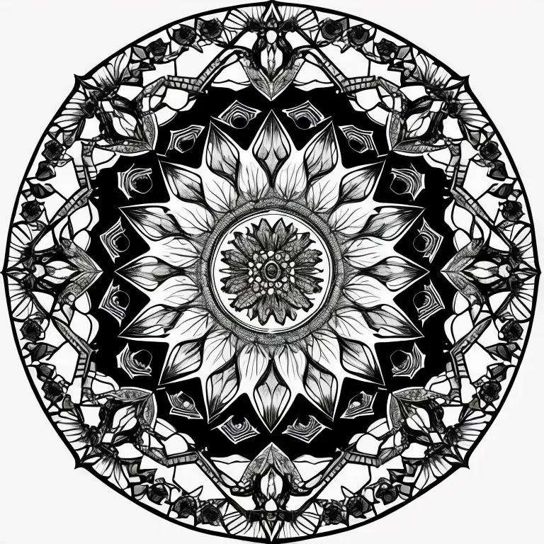 Floral Mandala Ideas