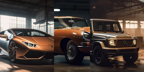Magazine Photos Of Cars generated by midjourney