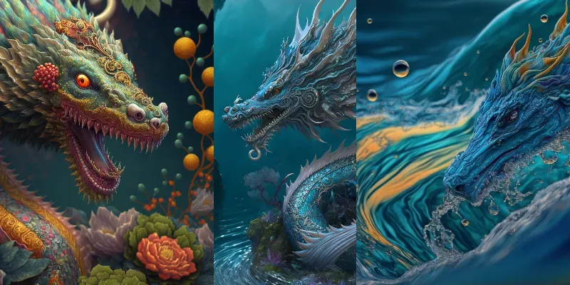 Dragon Gods generated by undefined