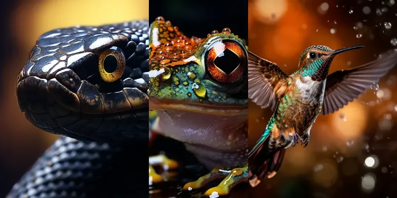 Microscopic Animal Shots generated by undefined