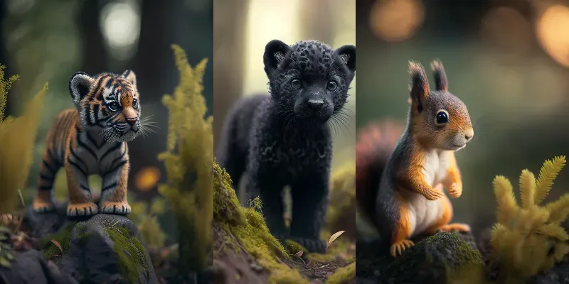 Tiny Animals generated by undefined