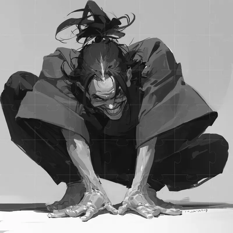 Monochrome Anime Stills