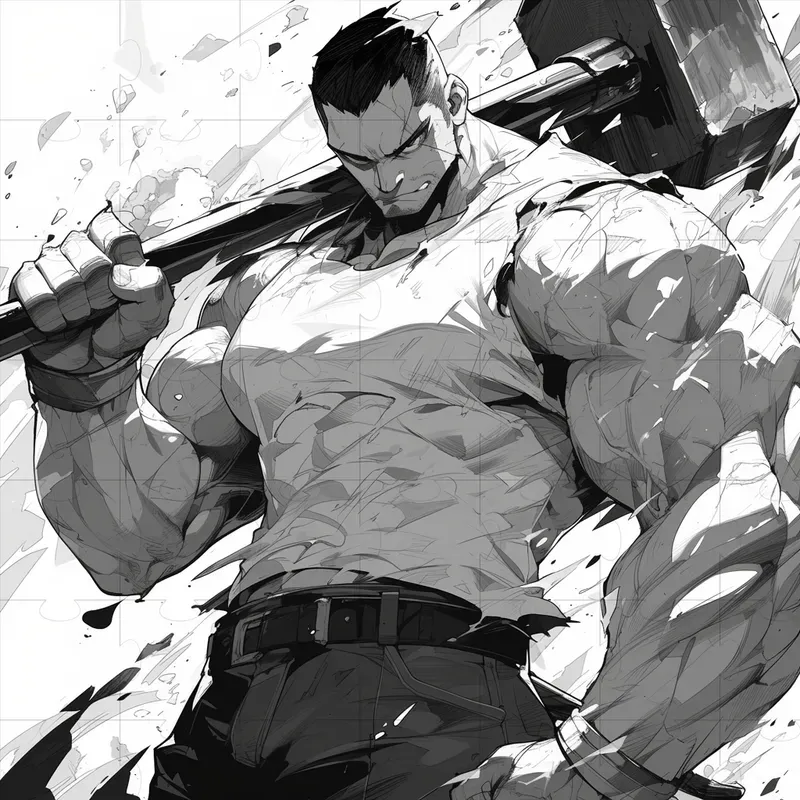 Monochrome Anime Stills