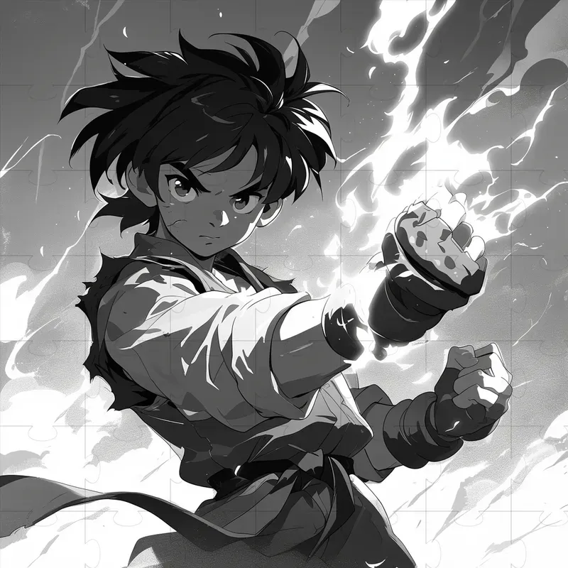 Monochrome Anime Stills