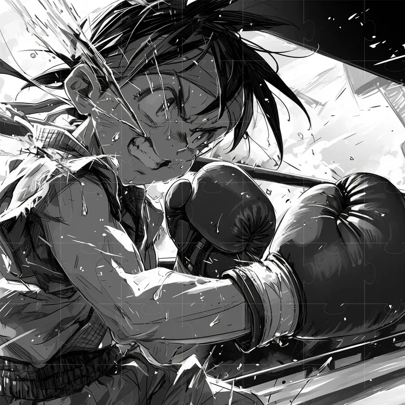 Monochrome Anime Stills