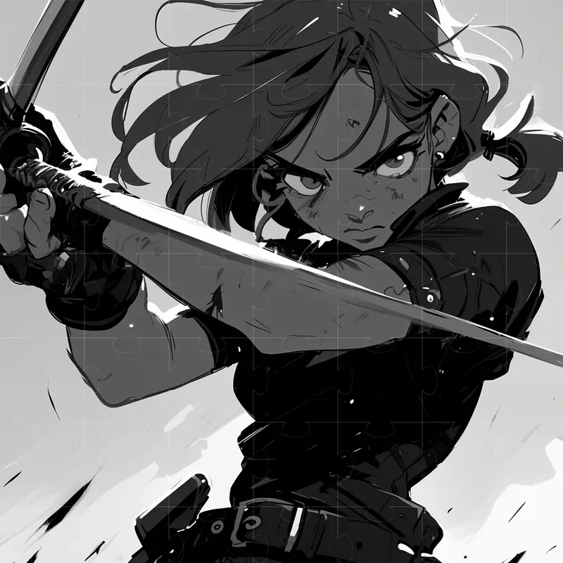Monochrome Anime Stills