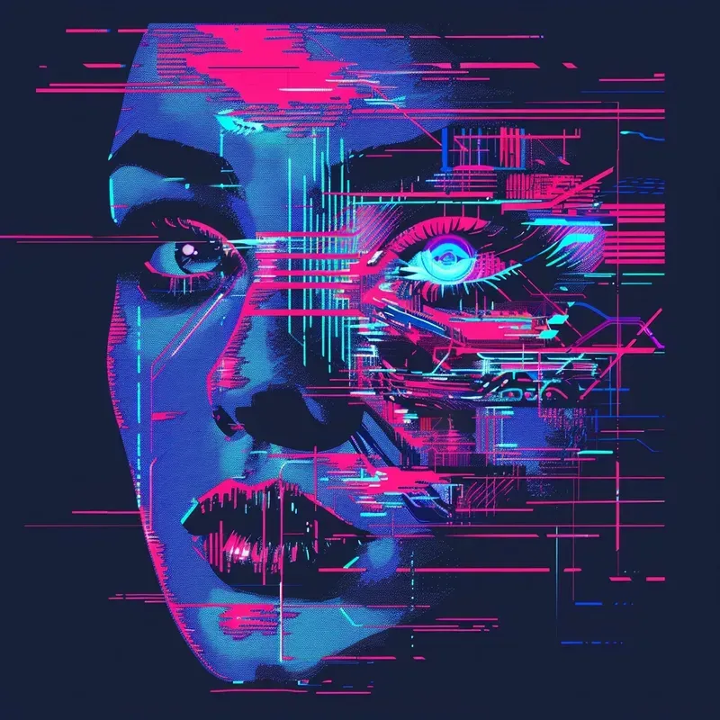 Neon Cyberpunk Tee Tshirt Designs