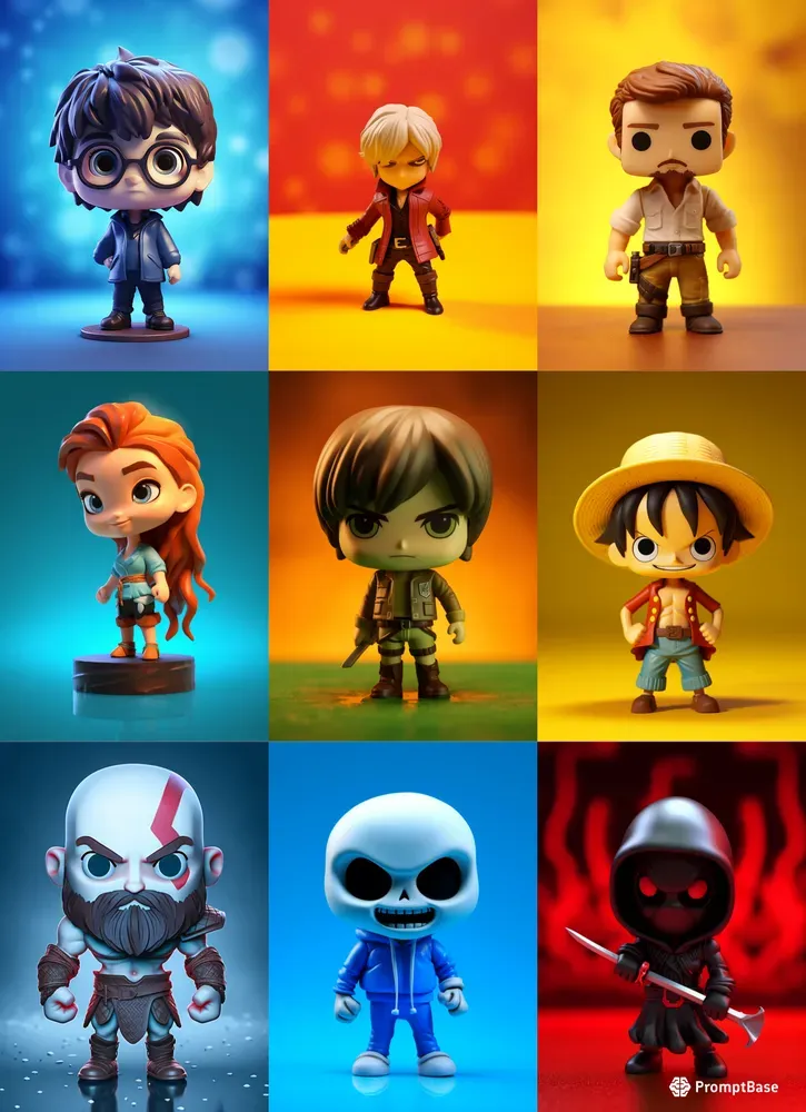 Cute Chibi Figures