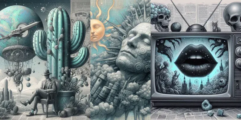 Dream Surreal Collages generated by undefined