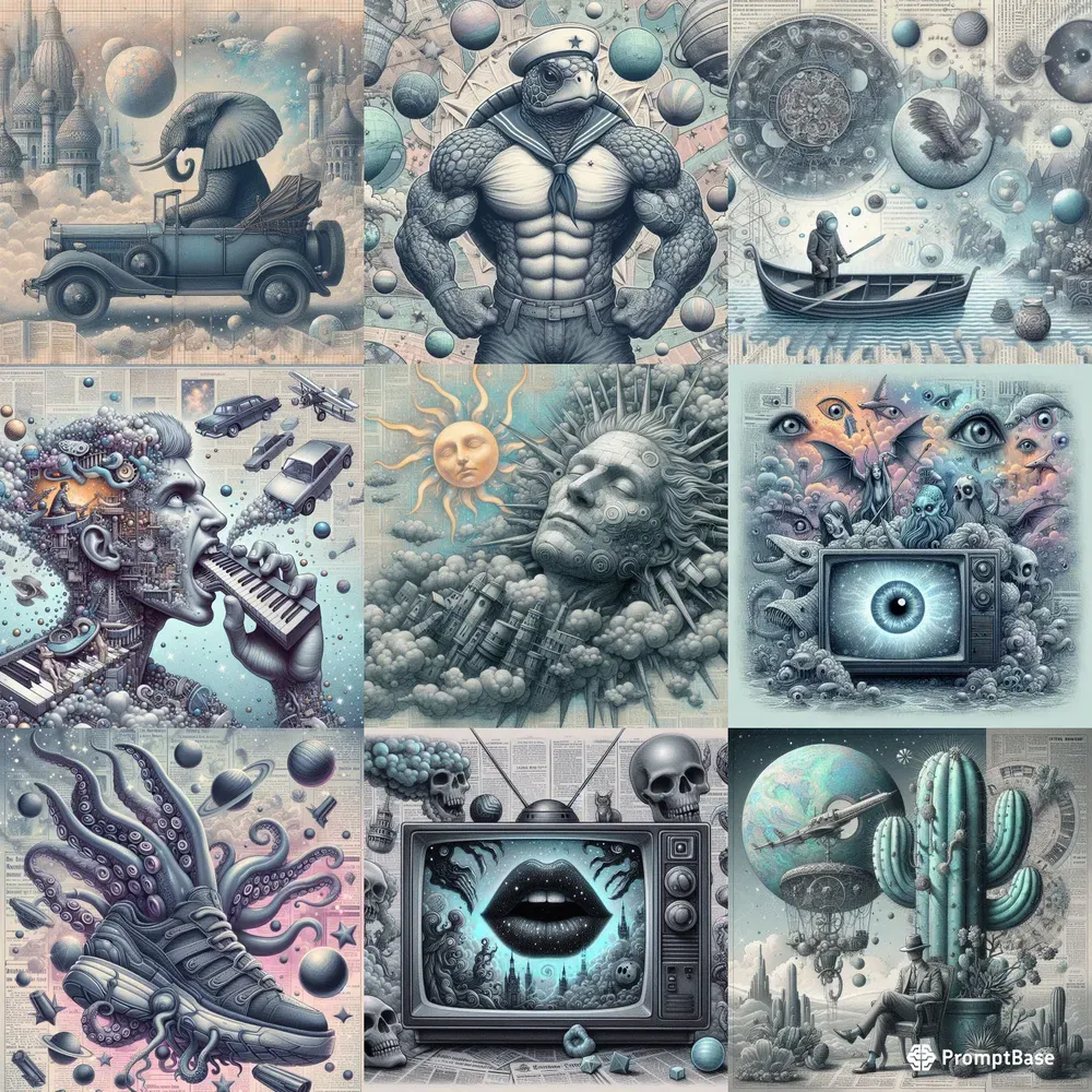 Dream Surreal Collages