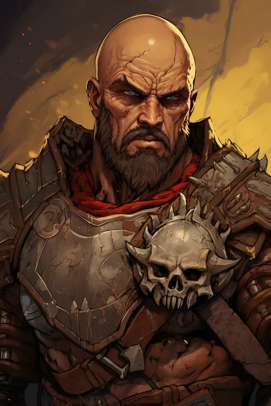 Fantasy Character Portraits Color Painted
