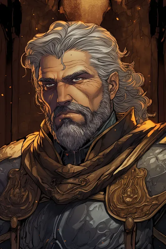 Fantasy Character Portraits Color Painted