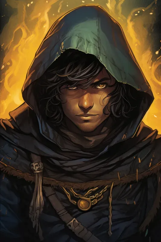 Fantasy Character Portraits Color Painted