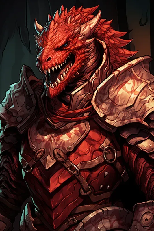 Fantasy Character Portraits Color Painted