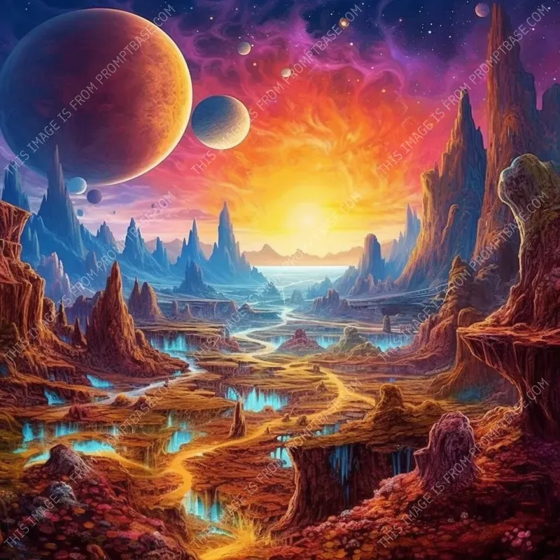 Alien Planet Backgrounds