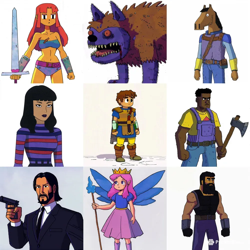 Adult Cartoon Characters