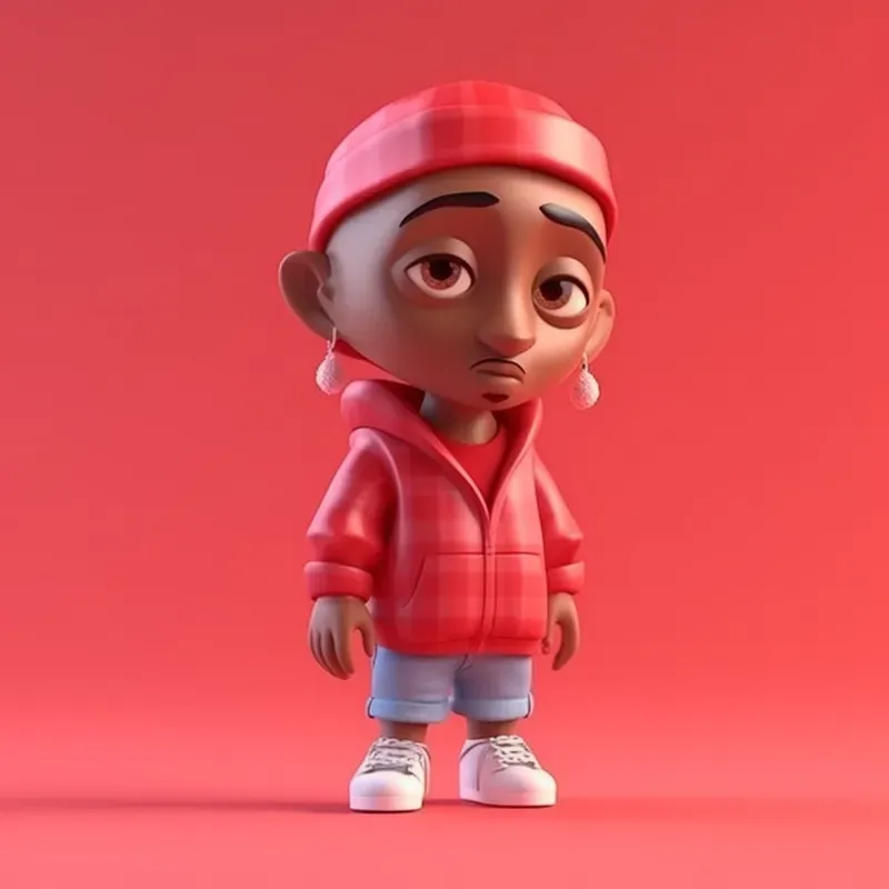 3D Cute Cartoon Style Characters