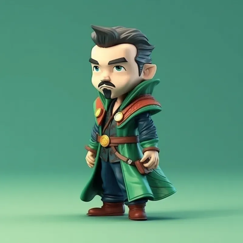 3D Cute Cartoon Style Characters