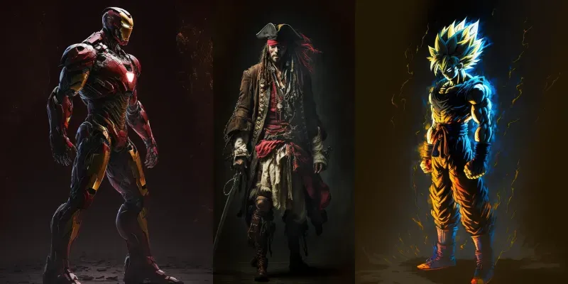 Full Body Characters generated by undefined
