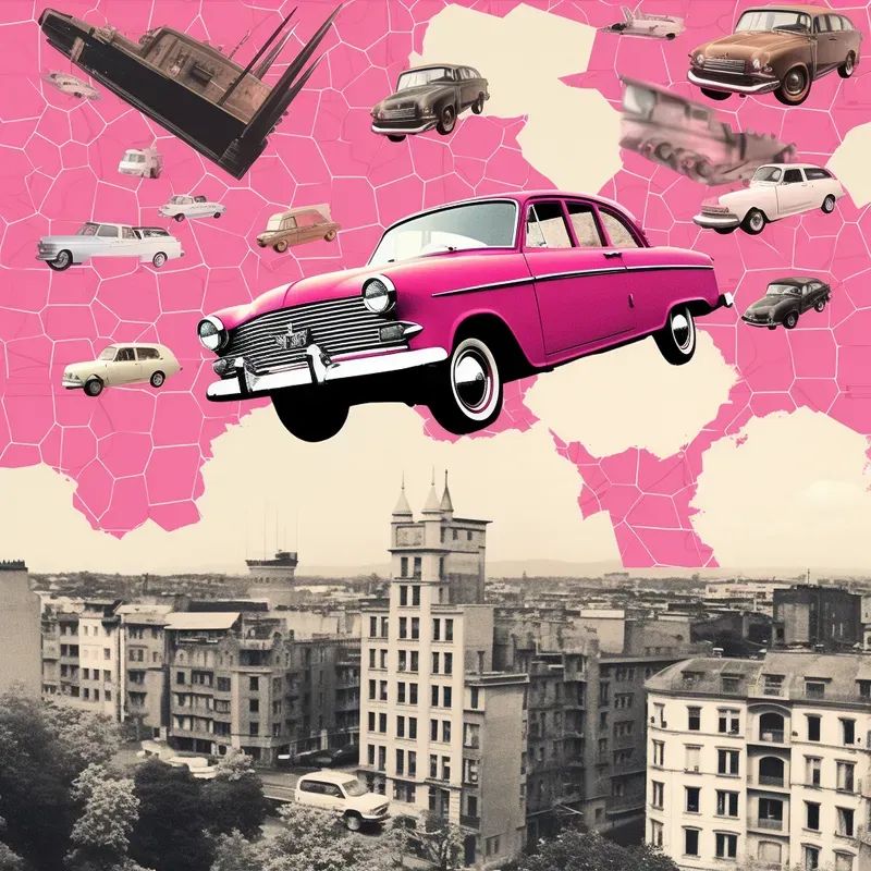 Neo Dadaism Style Collage Art