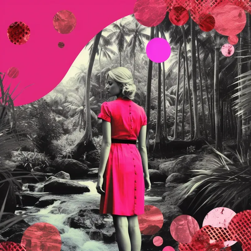 Neo Dadaism Style Collage Art