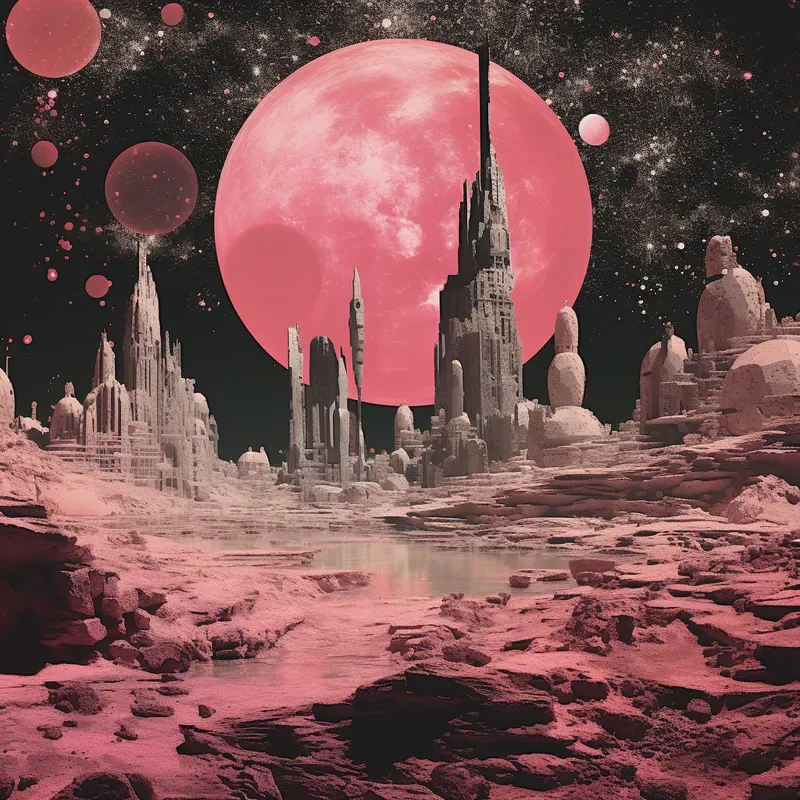 Neo Dadaism Style Collage Art