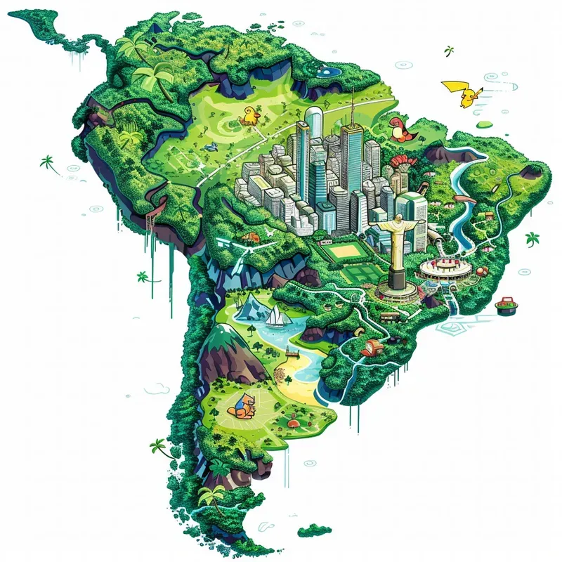 Pokemon Maps Of Countries