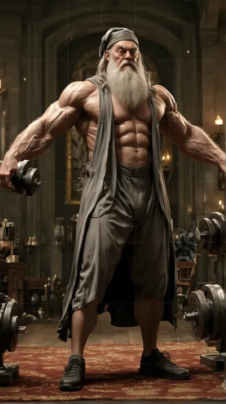 Magical Muscle Wizards