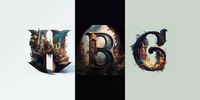 Fantasy Letters generated by undefined