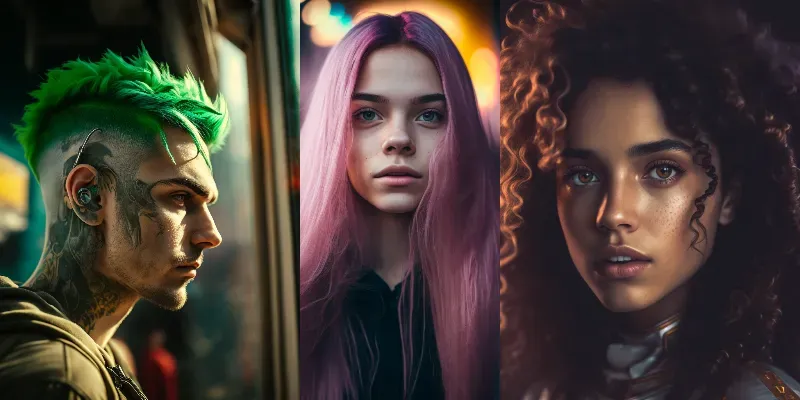 Portraits Of Any Character generated by undefined