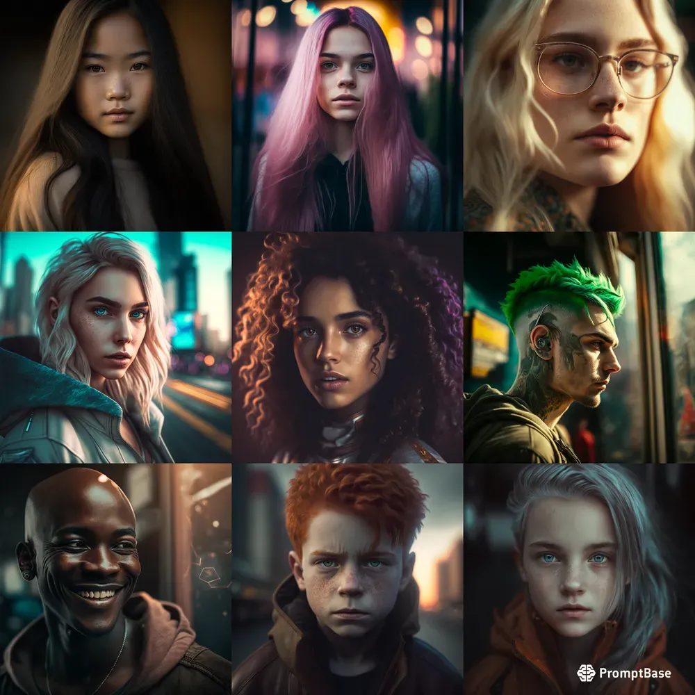 Portraits Of Any Character