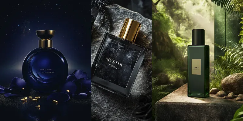 Customizable Perfume Bottles generated by undefined