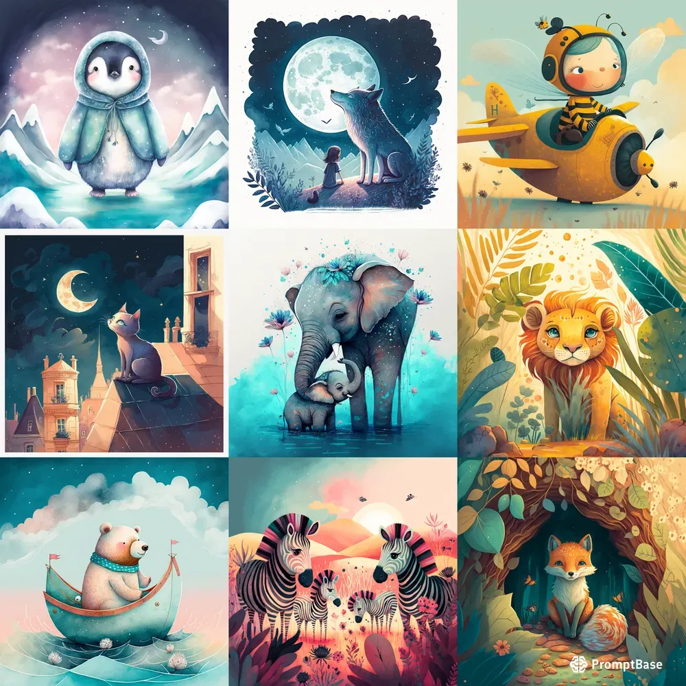 Children Stories Illustrations