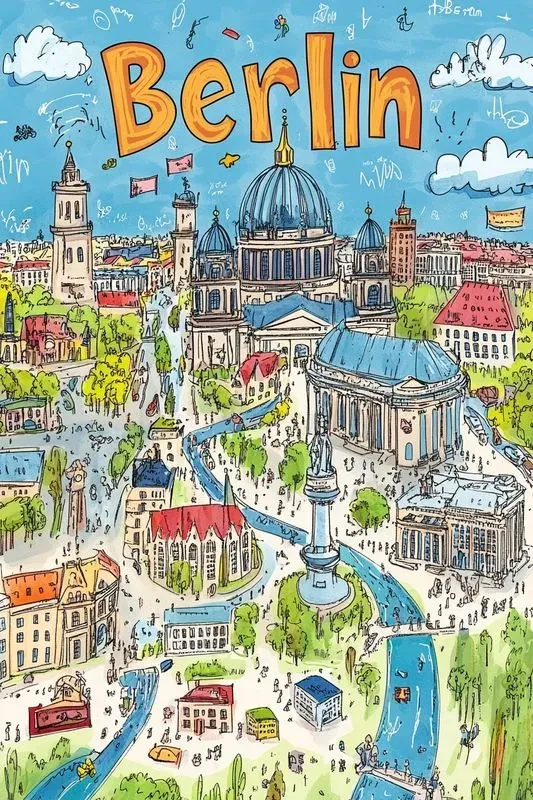 Original Hand Drawn City Maps