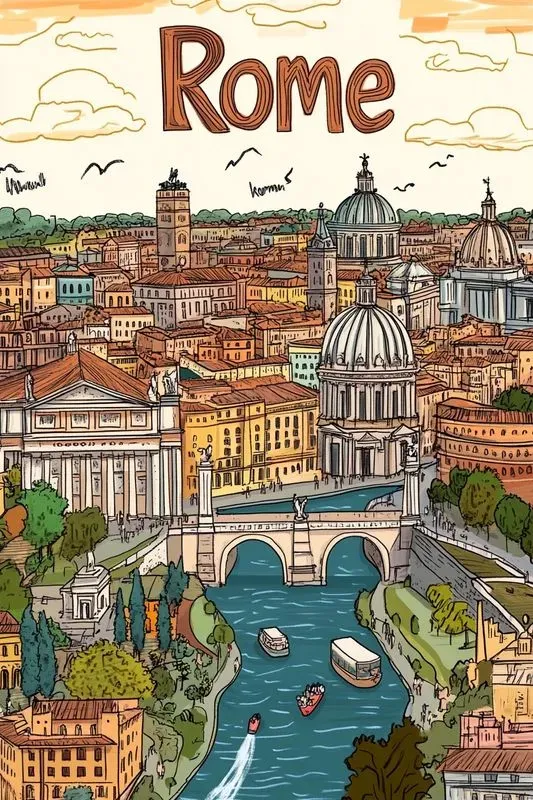 Original Hand Drawn City Maps