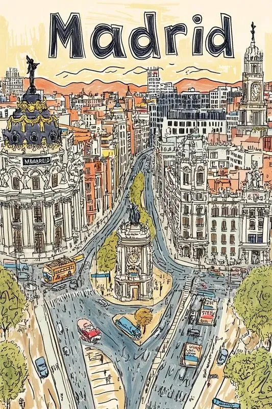 Original Hand Drawn City Maps