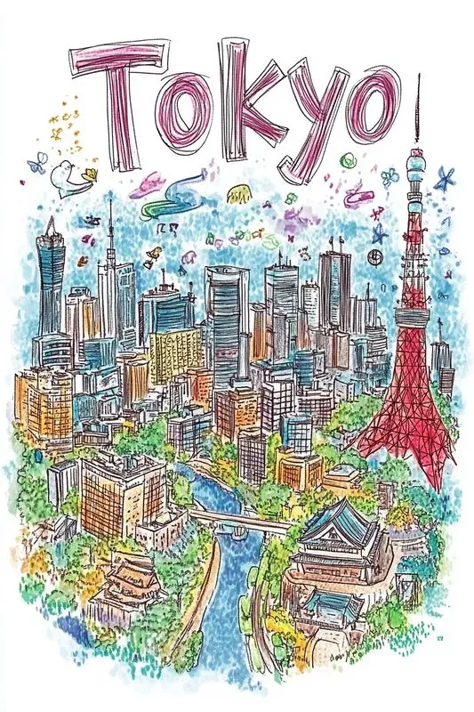 Original Hand Drawn City Maps